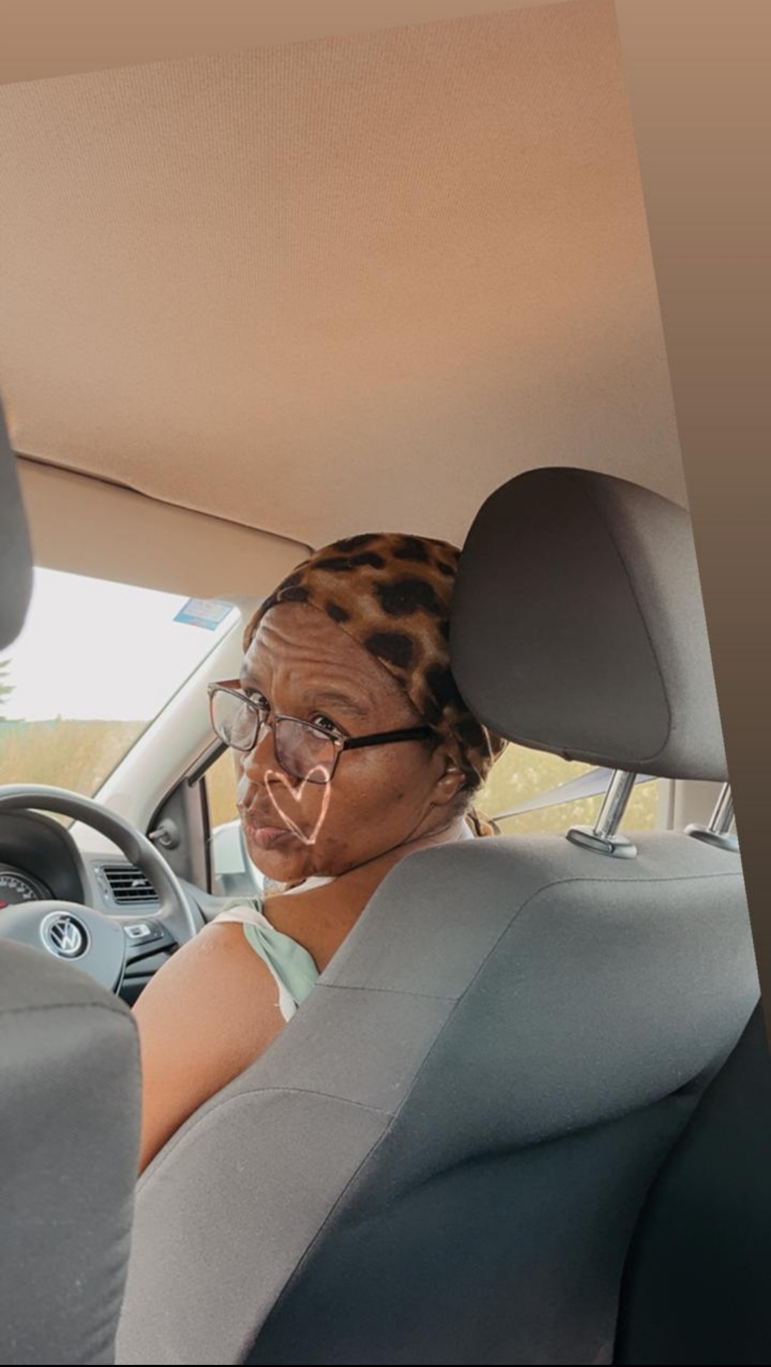 F.T Masunda lead driving instructor behind the wheel